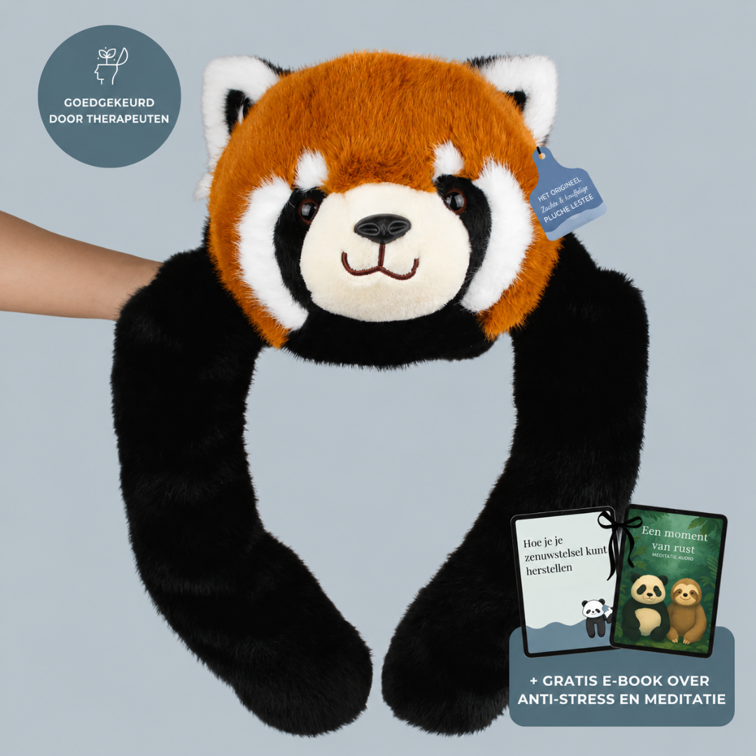 Ontspannende Pluche Panda Met Verzwaarde Armen