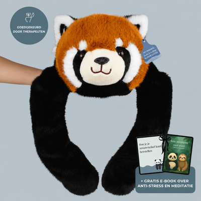 Ontspannende Pluche Panda Met Verzwaarde Armen