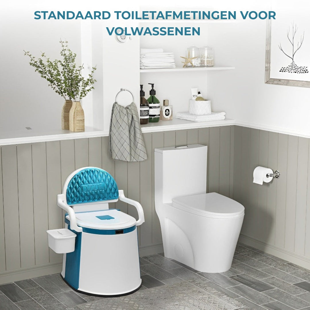 Draagbaar Toilet - Comfortabel Toilet Met Armleuningen