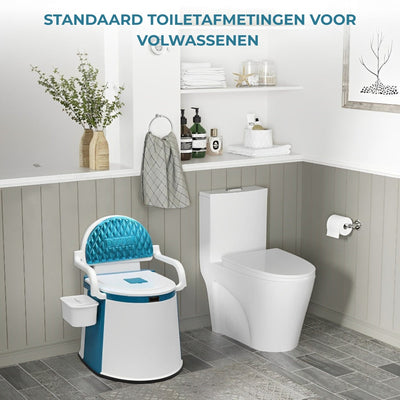 Draagbaar Toilet - Comfortabel Toilet Met Armleuningen