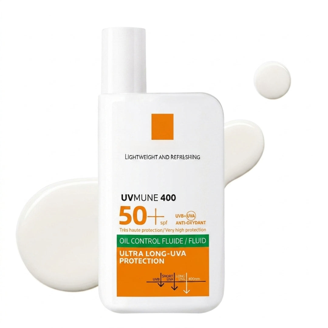 Zonnebrand - Lichte SPF50+ Zonbescherming