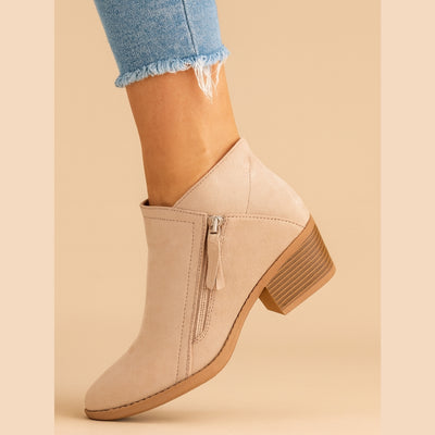 Orthopedische Enkellaarsjes - Elegant Comfort met Blokhak - Aurelia