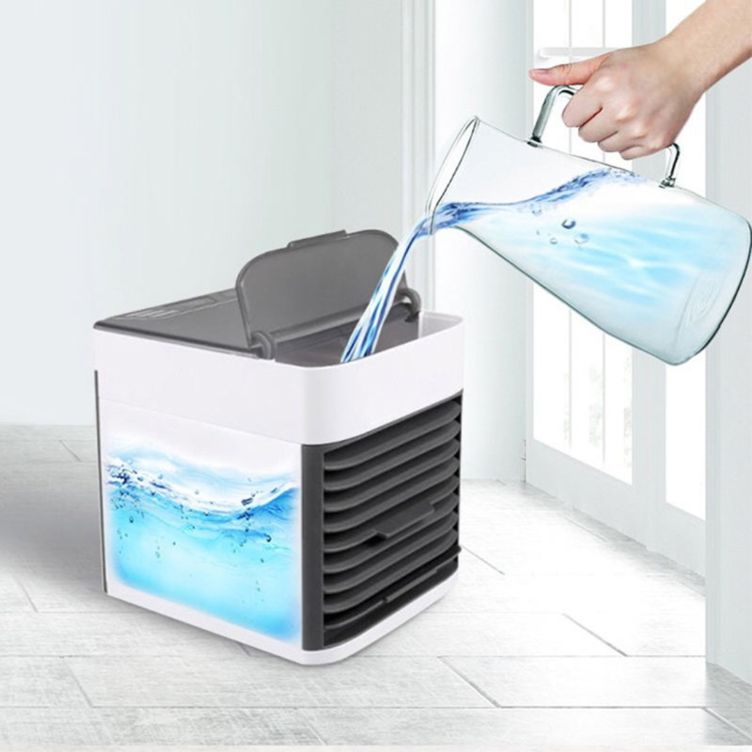 Mini Klíma - Kompakt USB Léghűtő személyes hűtéshez - CoolBreeze