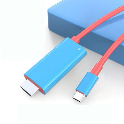 USB-C Naar HDMI Kabel - 2M Met PD Snelladen voor Switch, Tablet, Telefoon en Laptop