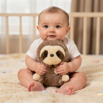 Pluche Knuffeldier - Schattige Luiaard Knuffel