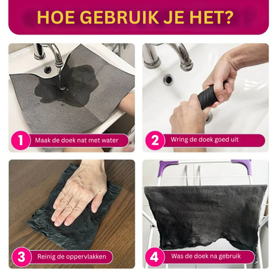 Microvezel doeken - XXL Streeploos Reinigingsdoeken