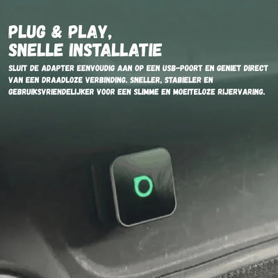 Carplay Connector - Trådløs CarPlay & Android Auto Adapter