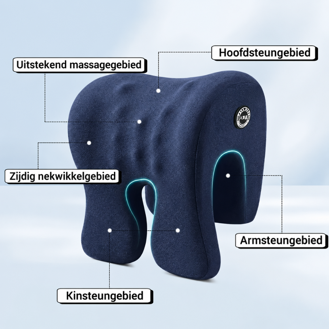 Ergonomisch Kussen - Comfortabel Rug- en Leeskussen