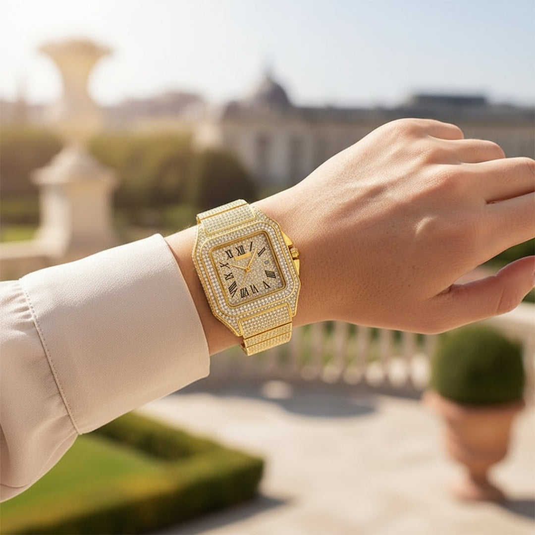 Dames Horloge - Elegant Vierkant Design