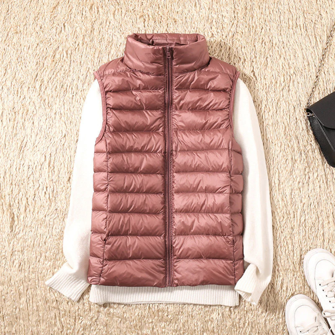 Vest - Lichtgewicht Gewatteerd Dames Vest - Novaline