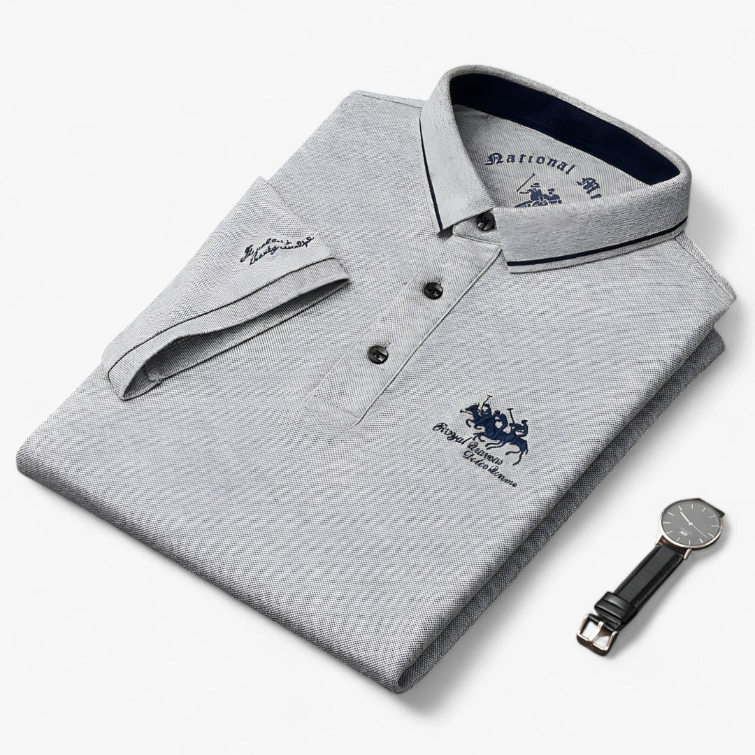 Heren Polo - Klassieke Piqué Polo Regular Fit