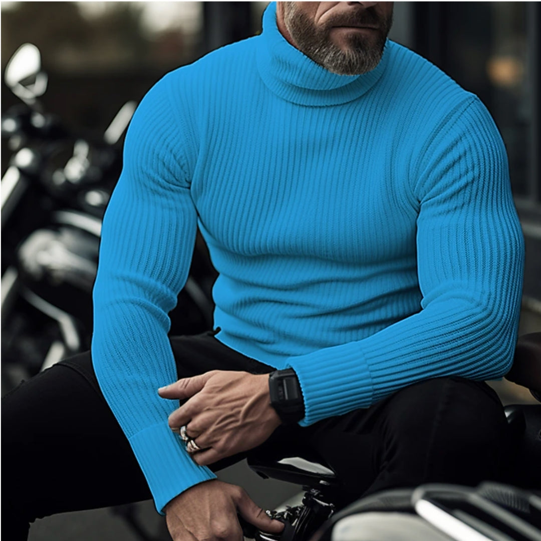 Top - Elegante Winter Trui met Opstaande Kraag - Norvane