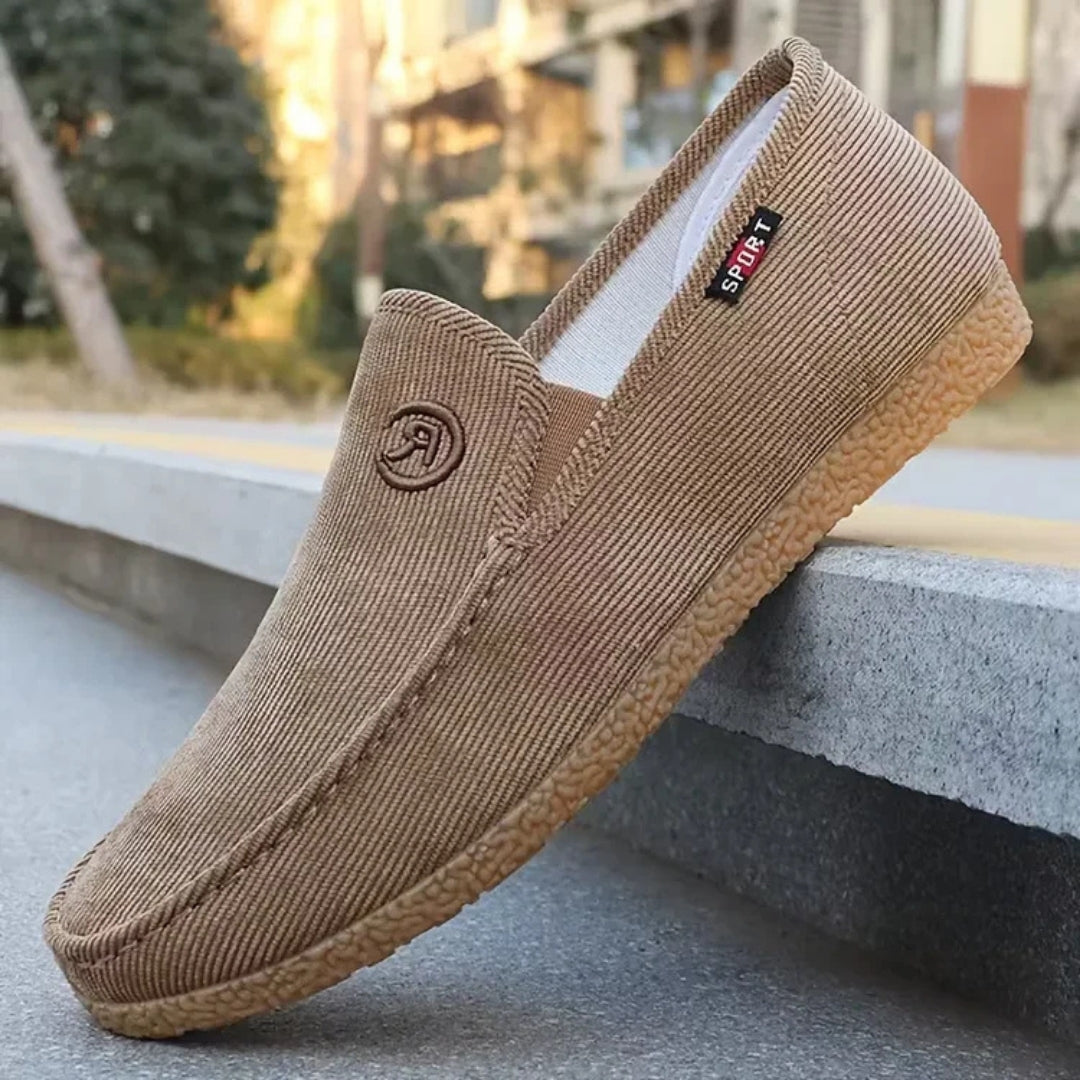 Comfortabele Instap Loafers met Textuur - RidgeWalk