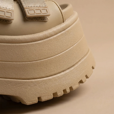 Retro Chunky Platform Sandalen