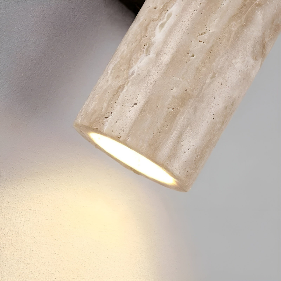 Travertijn wandlamp - Moderne LED Wandverlichting