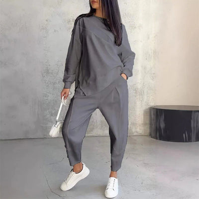 Todelt Sæt med Sweatshirt og Bukser