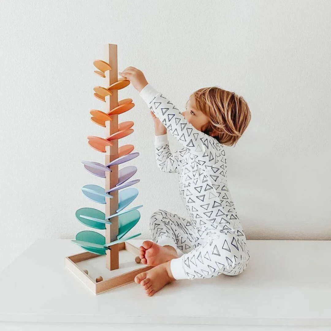 Interactieve Regenboog - Muzikale Knikkerboom voor Kinderen