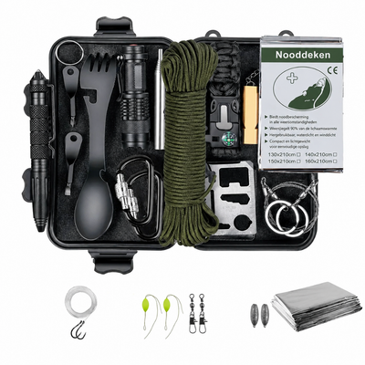 Survival Kit - Professionele Nooduitrusting voor Outdoor Avonturen