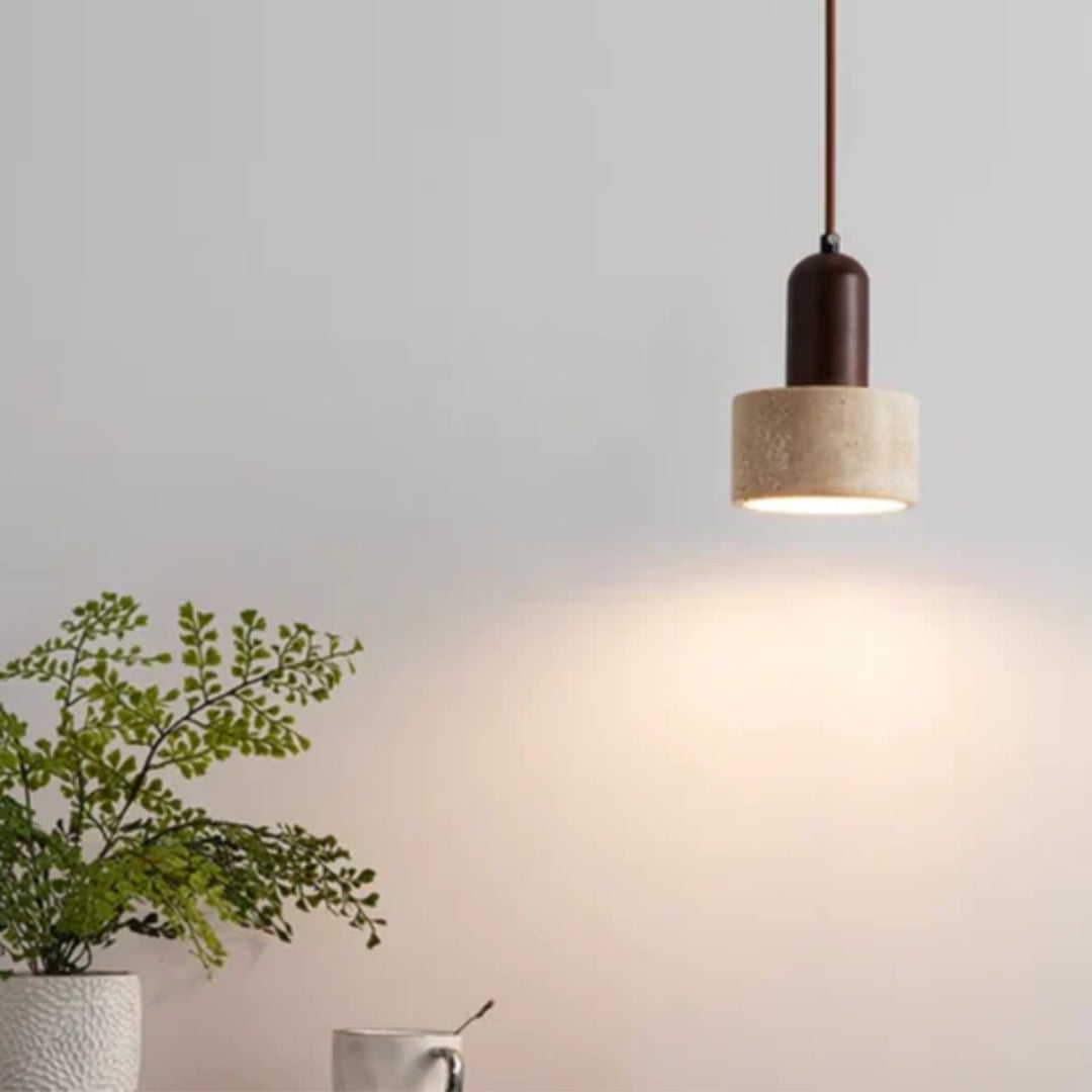 Norvane - Travertin Design-Hängelampe