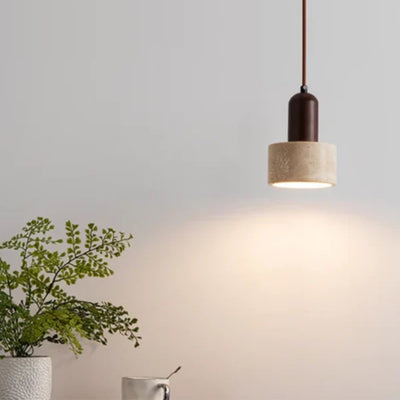 Norvane - Travertin Design-Hängelampe