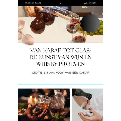 Whiskey/Wijn Karaf - Unieke Glazen Karaf - ProostMoment