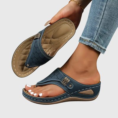 Lunavelle - Sandales orthopédiques compensées confortables