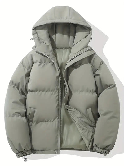 Casual Donsjas met Capuchon - Warme Winterjas voor Heren - Regular Fit - Norvello