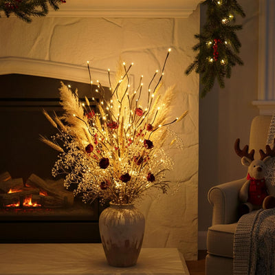 Lumières de Branches Magiques – Éclairage d'Ambiance pour la Maison - (2 pièces)