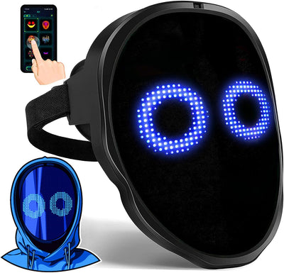 GloMask™ | Jouw Interactieve LED Feestmasker