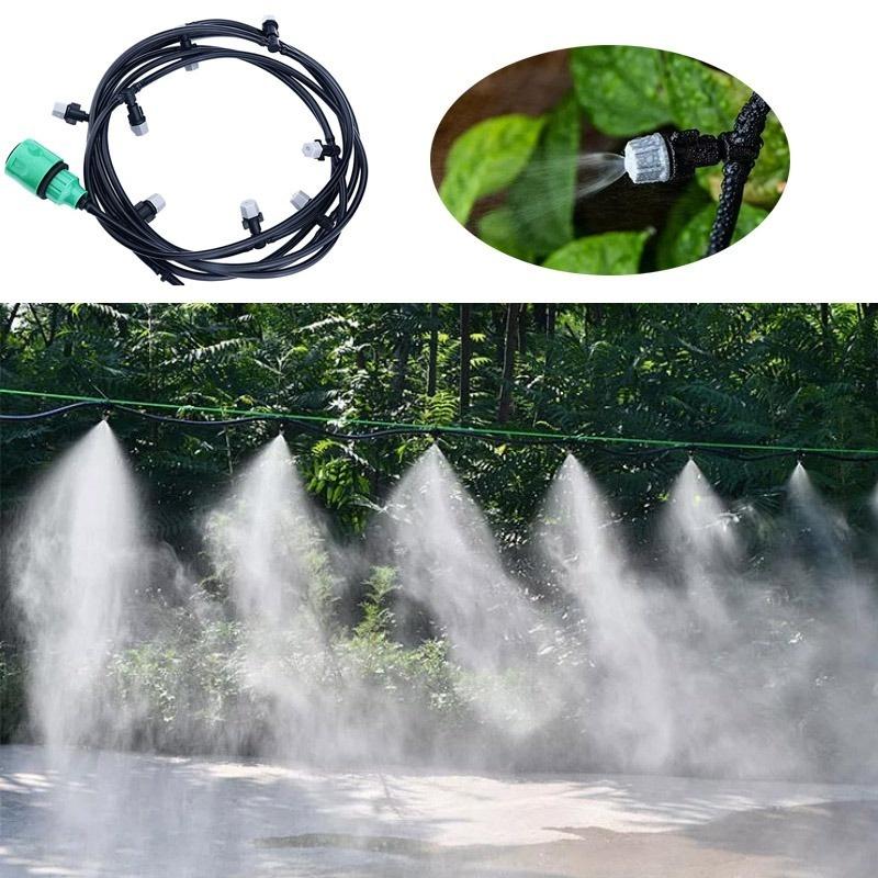 AquaGrow - Irrigatie sproei systeem - 10M DIY Druppel en Mist Set