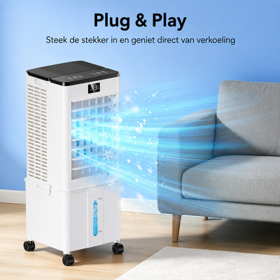 Draagbare Airconditioner - 4-in-1 Mobiele Verkoeling