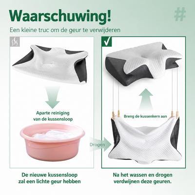 Nekkussen - Ergonomisch Memory Foam Slaapkussen