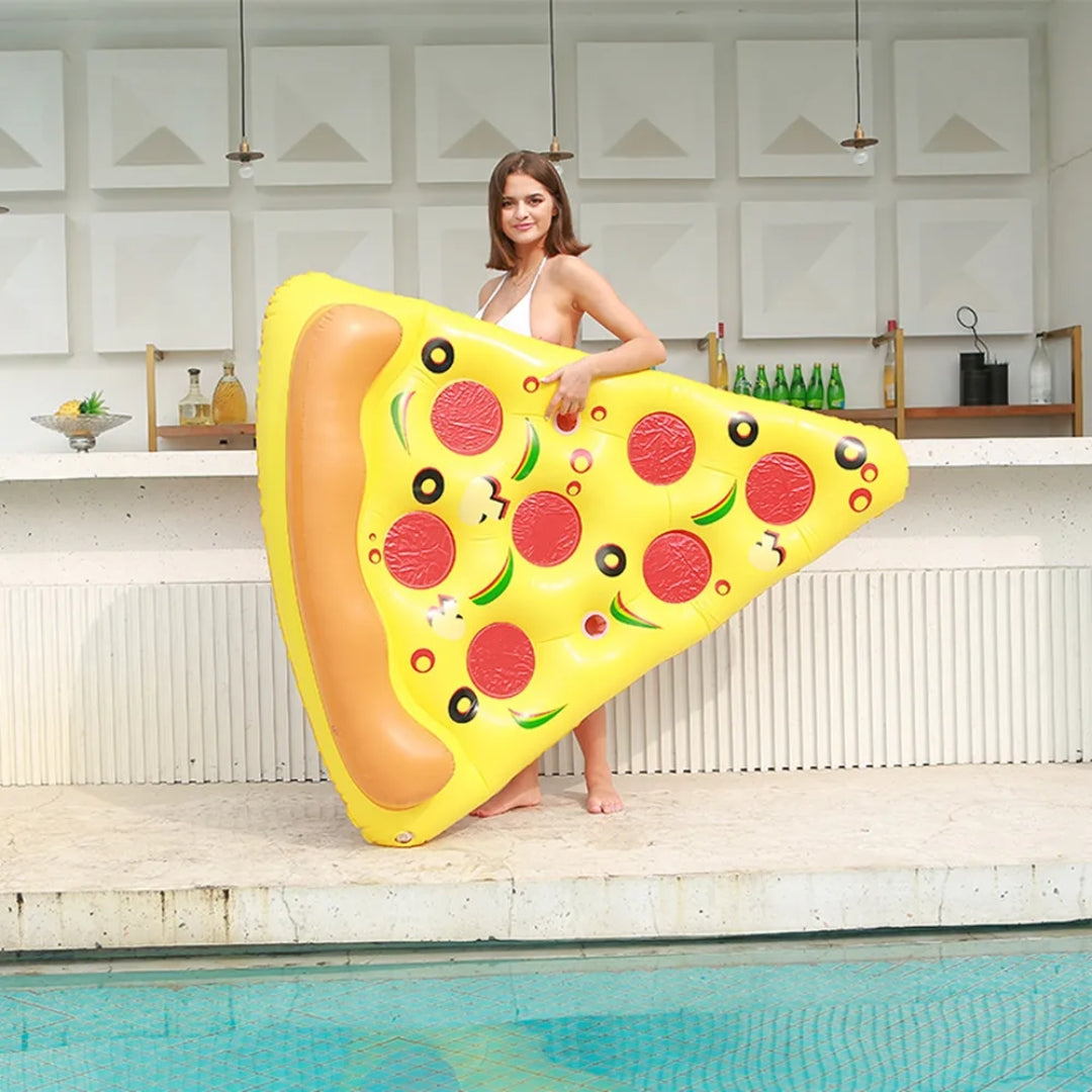 Pizza Luchtbed - Gigantische Pizza Voor Zwembad