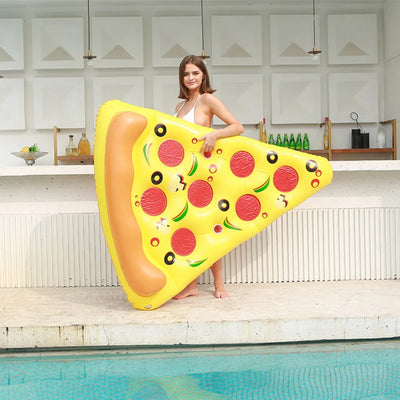 Pizza Luchtbed - Gigantische Pizza Voor Zwembad