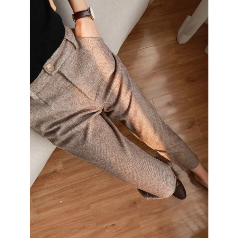 Pantalon - Hoge Taille Winterbroek - Veloura