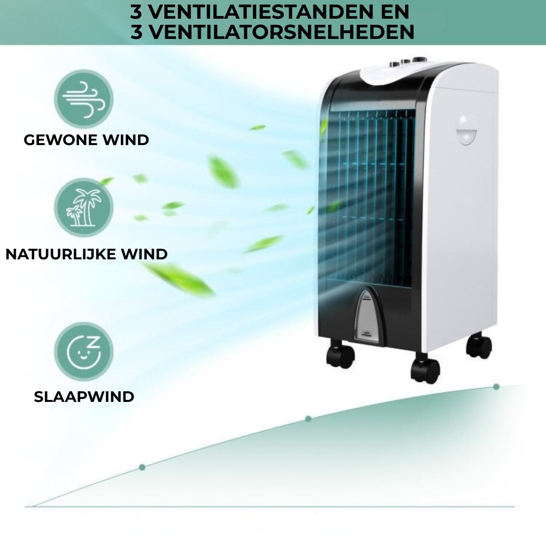 Mobiele Airco - Compacte 3-in-1 Luchtkoeler