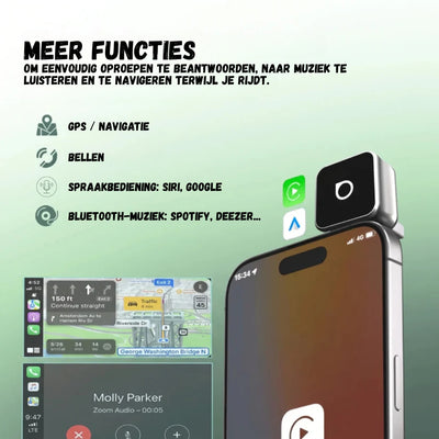 Carplay Connector - Trådløs CarPlay & Android Auto Adapter