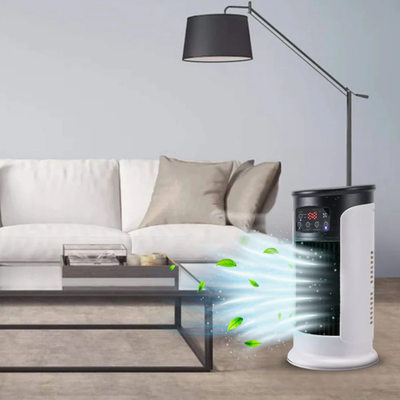 Draagbare Luchtkoeler Kolomventilator voor Thuis - BreezeFlow