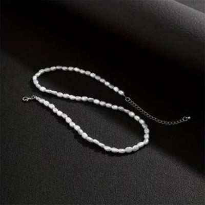 Parel Ketting - Barokke Ketting met Imitatie Parels - Lunarex