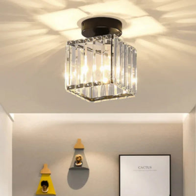 Plafondlamp - Luxe Kristaldesign met Warme Lichtreflectie - Lumévo