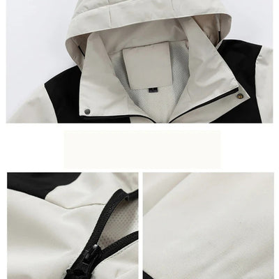 Jas - Waterdichte Unisex Shelljas voor Buiten - StormPeak