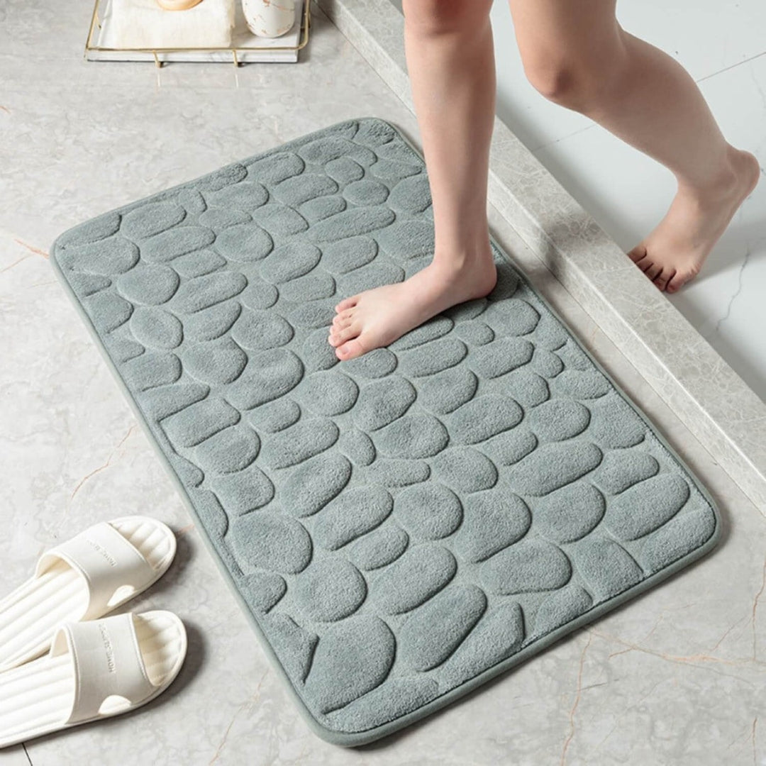 Antislip Badmat - Zachte Sneldrogende Badkamer Mat - AquaMat