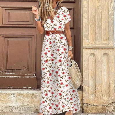 Boho Maxi Dress - Zomerse Vintage Jurk