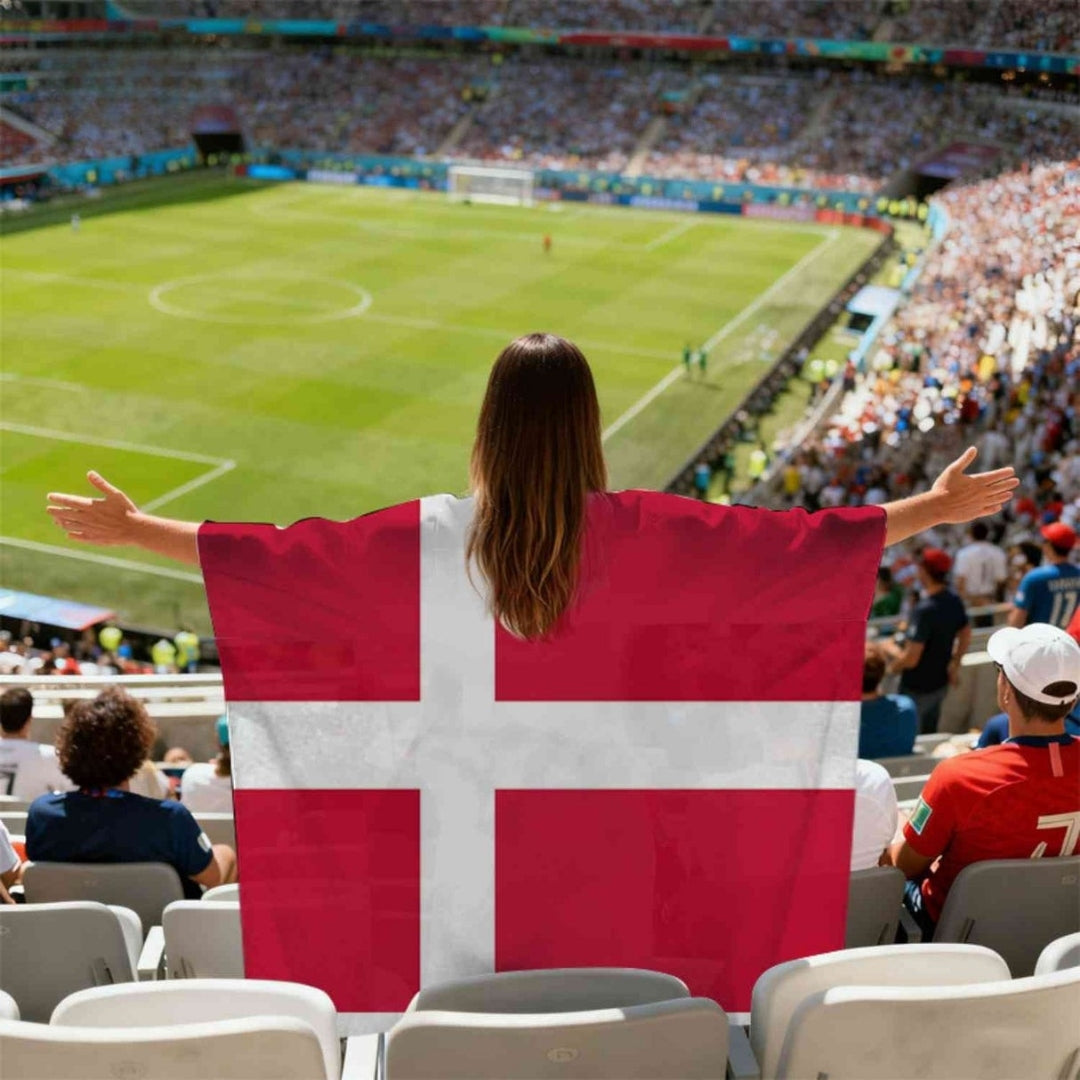 WK Vlag - Lichtgewicht Supporterscape Voor Fans - Support Cape