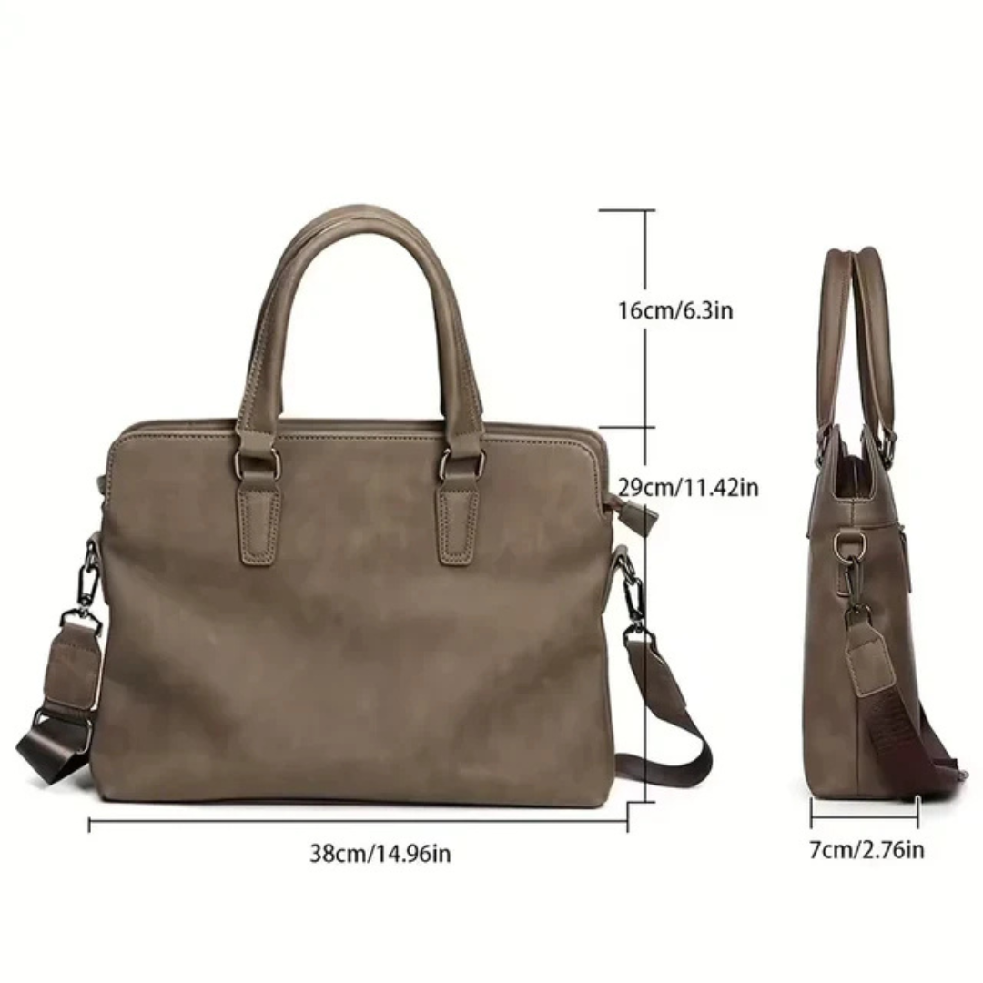Vintage Schoudertas voor Werk en Reizen - UrbanGrace