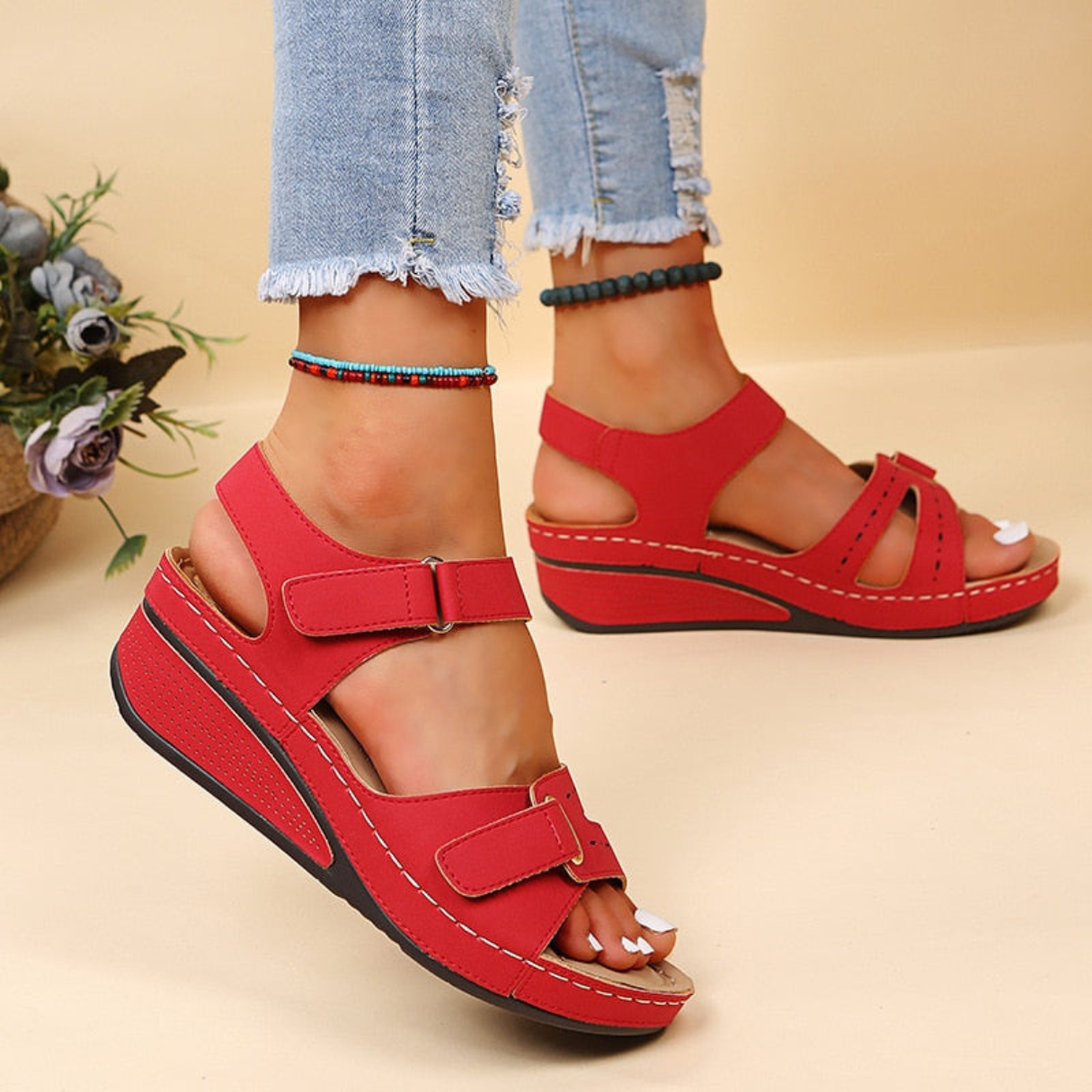 Orthopedische Sandalen - Comfortabele Ondersteuning voor Elke Stap - Veloria