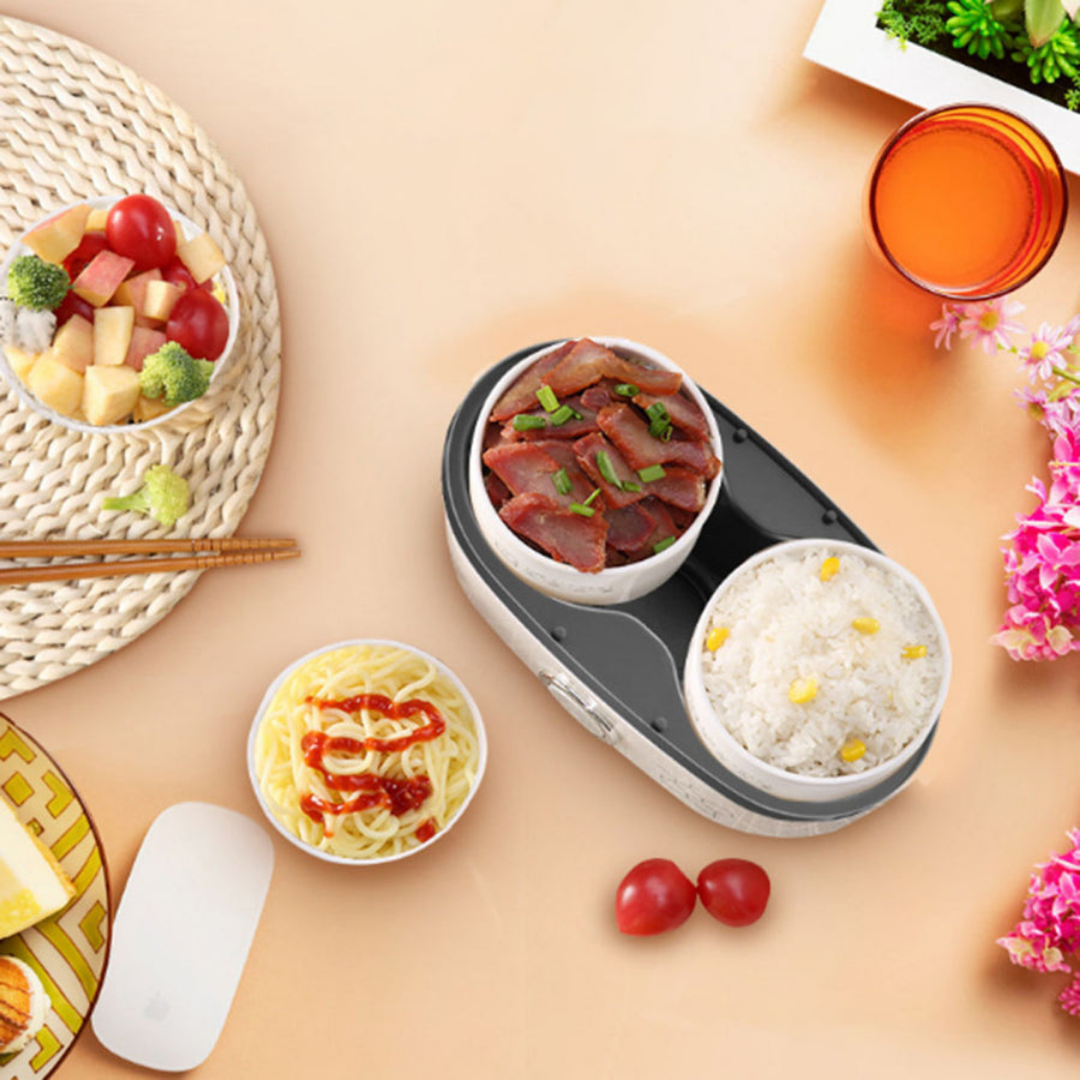 Elektrische lunchbox - verwarming met stoomfunctie
