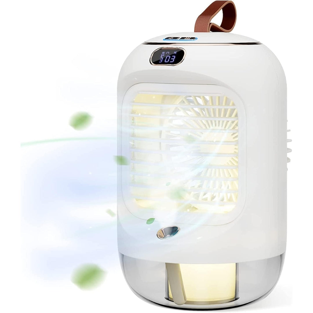 Draagbare Airconditioner - USB Luchtkoeler met 180° Oscillatie