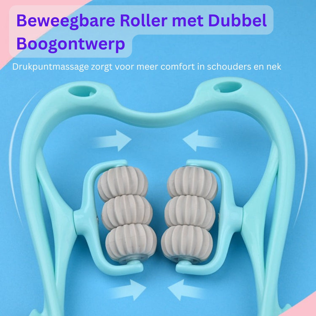 Nek Massager - Spiermassager Voor Pijnverlichting - ReliefRoll