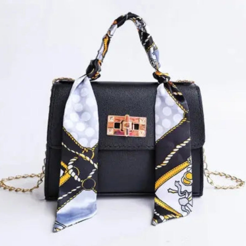 BelleVéra - Elegante Handtas met Sjaaldetail